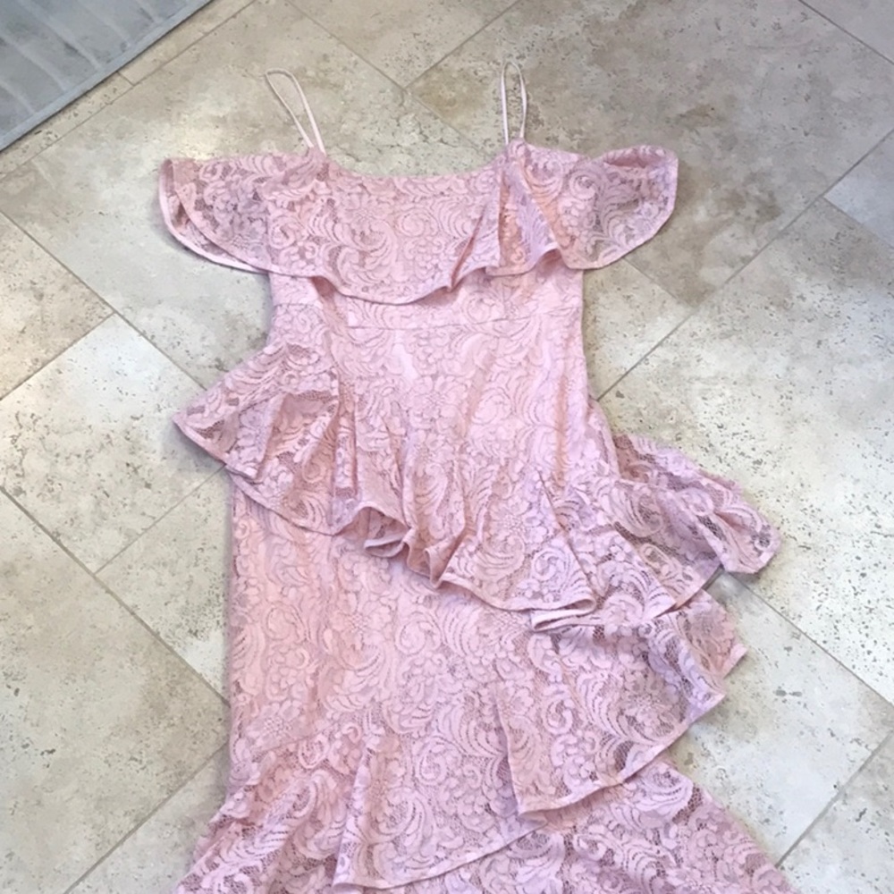 Blush pink gown